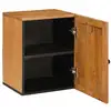 Image de Vidaxl cabinet de salle de bain marron clair 38 x 33 x 48 cm