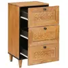 Image de Vidaxl buffet avec tiroir marron clair 33,5 x 40 x 75 cm