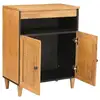 Image de Vidaxl buffet marron clair 33,5 x 60 x 75 cm