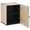 Image de Vidaxl cabinet de salle de bain avec stockage blanc 38 x 33 x 48 cm