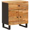 Image de Armoire De Lit Marron 50 X 33 X 60 Cm Bois De Mangue Massif Vidaxl