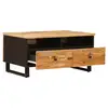 Image de Vidaxl table basse marron 80 x 54 x 40 cm bois de mangue massif