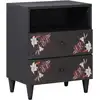 Image de Table De Chevet Avec Tiroir Multicolore 50 X 33 X 60 Cm Vidaxl