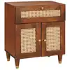 Image de Tables De Chevet 50 X 33 X 60 Cm Bois De Mangue Massif Vidaxl