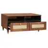 Image de Vidaxl table basse 80 x 54 x 40 cm bois de mangue massif