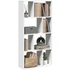Image de vidaXL Bibliothèque Blanc 60x20x1205 cm Bois dingénierie 858147