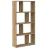 Image de Vidaxl bibliothèque chêne artisanal 60x20x120,5 cm bois d'ingénierie