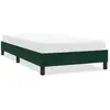 Image de Cadre De Lit Sans Matelas Vert Foncé 80x210 Cm Velours Vidaxl