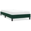 Image de vidaXL Cadre de lit sans matelas vert foncé 80x210 cm velours 4101334