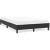 Image de Cadre De Lit Sans Matelas Noir 120x220 Cm Velours Vidaxl