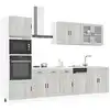 Image de Ensemble D'armoires De Cuisine 7 Pcs Kalmar Bois D'ingénierie Vidaxl