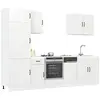 Image de Ensemble D'armoires De Cuisine 7 Pcs Lucca Bois D'ingénierie Vidaxl