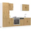 Image de Ensemble D'armoires De Cuisine 7 Pcs Lucca Bois D'ingénierie Vidaxl