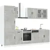 Image de Ensemble D'armoires De Cuisine 8 Pcs Kalmar Bois D'ingénierie Vidaxl