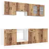 Image de Vidaxl ensemble d'armoires de cuisine 8 pcs kalmar bois d'ingénierie