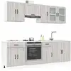 Image de Ensemble D'armoires De Cuisine 8 Pcs Kalmar Bois D'ingénierie Vidaxl