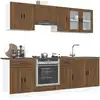 Image de Ensemble D'armoires De Cuisine 8 Pcs Kalmar Bois D'ingénierie Vidaxl