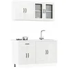 Image de vidaXL Ensemble darmoires de cuisine 4 pcs Kalmar bois dingénierie ensemble darmoires étagère de rangement placard 3314853