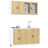 Image de vidaXL Ensemble de 4 meubles de cuisine Porto en chêne Sonoma 3314874