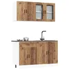 Image de vidaXL Ensemble de 4 armoires de cuisine Porto en bois dingénierie vieilli 3314879