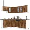 Image de Ensemble D'armoires De Cuisine 11 Pcs Kalmar Bois D'ingénierie Vidaxl
