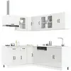 Image de Ensemble D'armoires De Cuisine 11 Pcs Lucca Bois D'ingénierie Vidaxl
