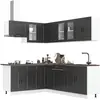 Image de Ensemble D'armoires De Cuisine 11 Pcs Porto Bois D'ingénierie Vidaxl