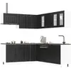 Image de Ensemble D'armoires De Cuisine 11 Pcs Lucca Bois D'ingénierie Vidaxl
