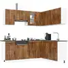 Image de Ensemble D'armoires De Cuisine 11 Pcs Lucca Bois D'ingénierie Vidaxl