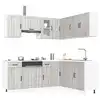 Image de Ensemble D'armoires De Cuisine 11 Pcs Lucca Bois D'ingénierie Vidaxl
