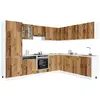 Image de Ensemble D'armoires De Cuisine 14 Pcs Kalmar Bois D'ingénierie Vidaxl