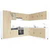 Image de Ensemble D'armoires De Cuisine 14 Pcs Porto Bois D'ingénierie Vidaxl