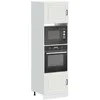 Image de vidaXL Armoires de four 2 pcs Kalmar blanc bois dingénierie unité de four armoire de four de cuisine 3315031