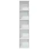 Image de Vidaxl bibliothèque blanc 40x30x189 cm bois d'ingénierie