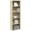 Image de vidaXL Bibliothèque chêne sonoma 60x30x189 cm bois dingénierie étagère étagère à livres support de livre armoire de 857919
