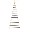 Image de Sapin De Noël Suspendu Avec Étoile Supérieure 74 X 150 Cm Branche Naturelle Vidaxl