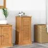 Image de VidaXL Armoire de salle de bain VIGO en bois massif Marron/Miel 375 x 34 x 80 cm