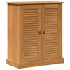 Image de Cabinet de rangement salle de bain - vidaXL - Bois de pin massif - 68x34x80 cm - Marron miel - Compartiments pratiques
