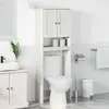 Image de Armoire De Toilette Avec Étagère Vigo Blanc Et Blanc Antique Vidaxl