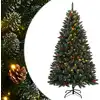 Image de Sapin De Noël Artificiel 300 Led 180 Cm Vidaxl