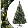 Image de Sapin De Noël Artificiel 300 Led 240 Cm Vidaxl
