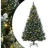 Image de vidaXL Sapin de Noël artificiel 300 LED 240 cm 3315777