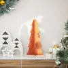Image de Arbre De Noël En Bois Pour Décoration 49 Cm Bois De Pin Massif Vidaxl