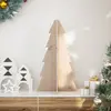 Image de Arbre De Noël En Bois Pour Décoration 69,5cm Bois Massif De Pin Vidaxl