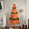 Image de Sapin de Noël - vidaXL - 150 cm - Bois massif - Marron - Intérieur