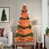 Image de Sapin de Noël - vidaXL - 180 cm - Bois massif - Marron - Intérieur