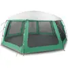 Image de Vidaxl tente piscine toit amovible parois maille vert d'eau 690x690 cm