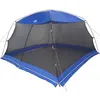 Image de Tente moustiquaire imperméable - vidaXL - Bleu Azure - 380x380x225 cm - 5-personnes - Polyester et fibre de verre