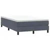 Image de vidaXL Sommier à lattes de lit sans matelas gris foncé 120x210 cm 3315820