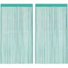 Image de Rideau En Fils 2 Pcs 140 X 250 Cm Turquoise Vidaxl